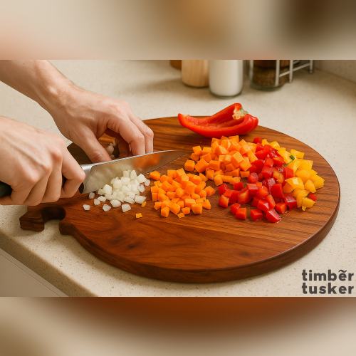 Fish - Shaped Chopping Board - Timber Tusker